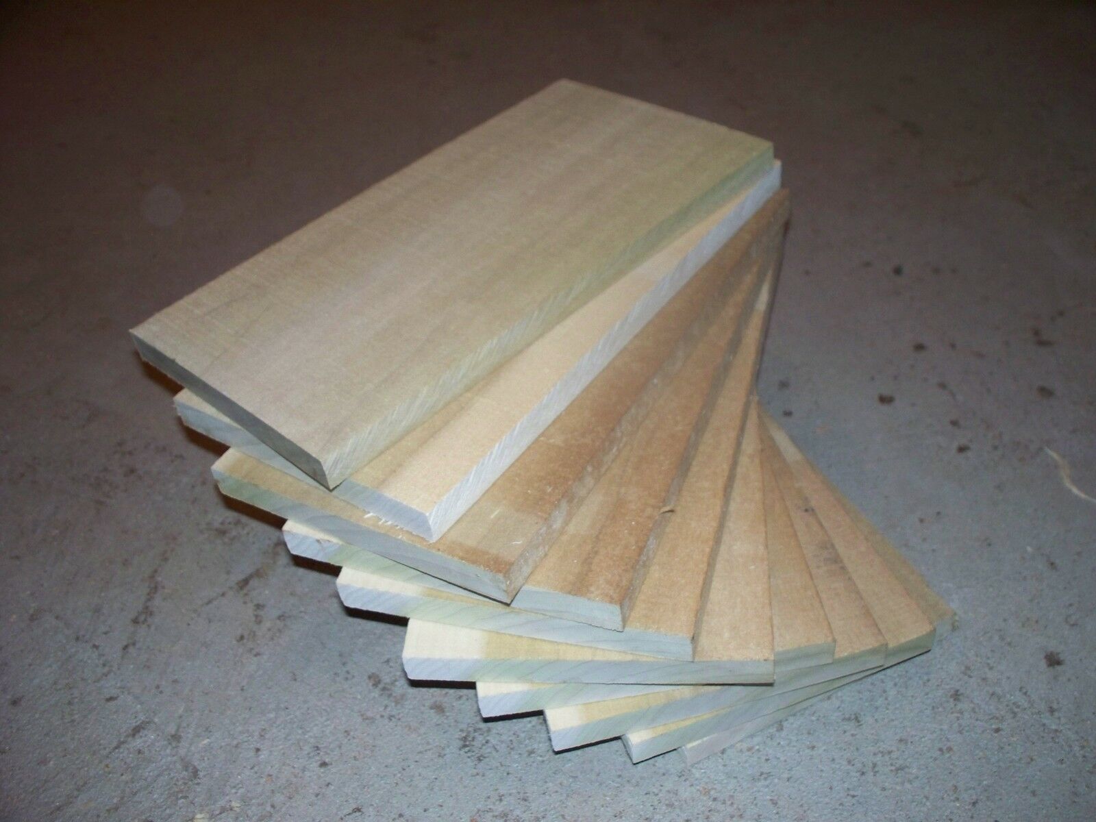 10 PIECES THIN SANDED POPLAR 12