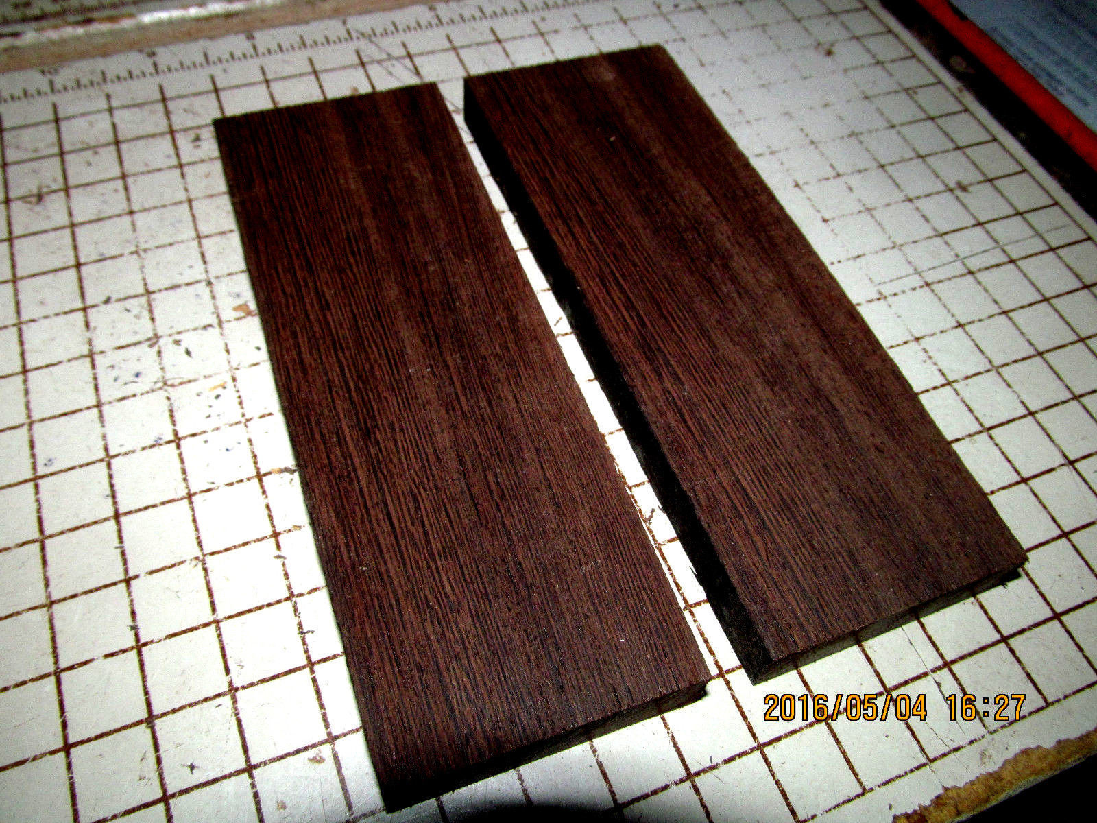 5 BEAUTIFUL EXOTIC KILN DRIED WENGE THIN LUMBER 12