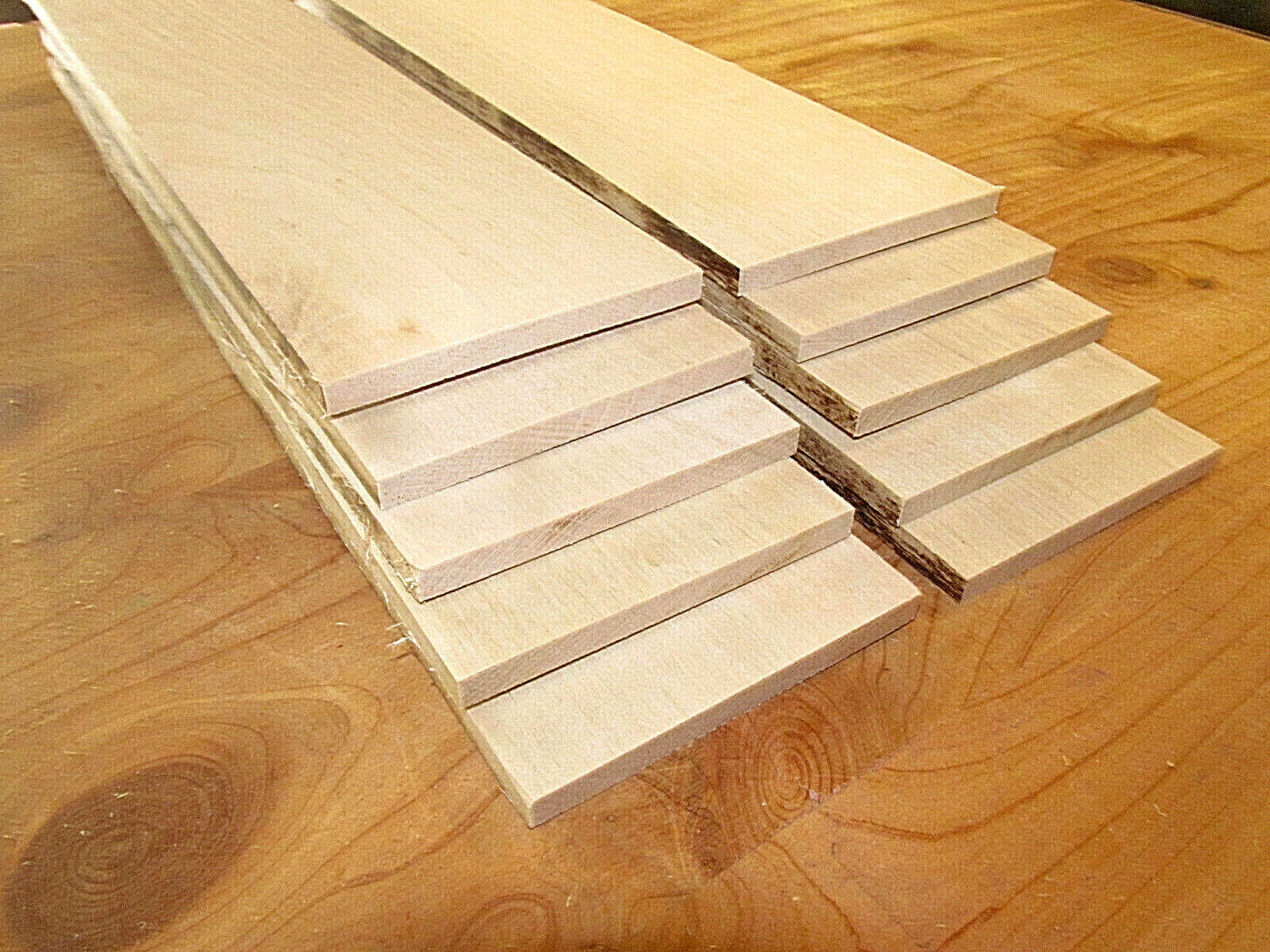 10 THIN SANDED KILN DRIED PERSIMMON LUMBER WOOD SCROLL SAW  12