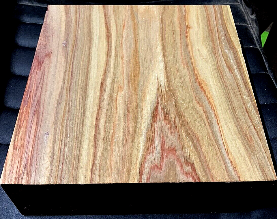 Beautiful Exotic Kiln Dried Canarywood Bowl Blank 6