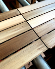 10 Thin Pieces Kiln Dried FEQ Teak ~16