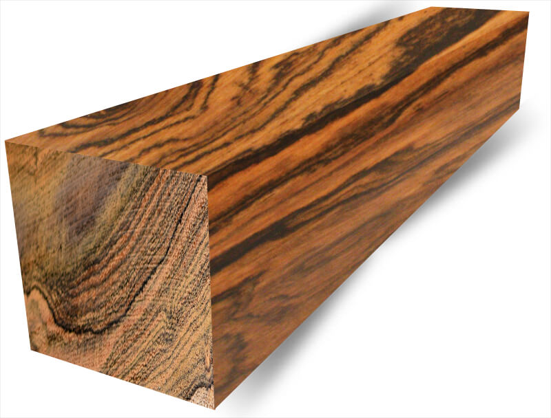 One Exotic Bocote Turning Blank 3