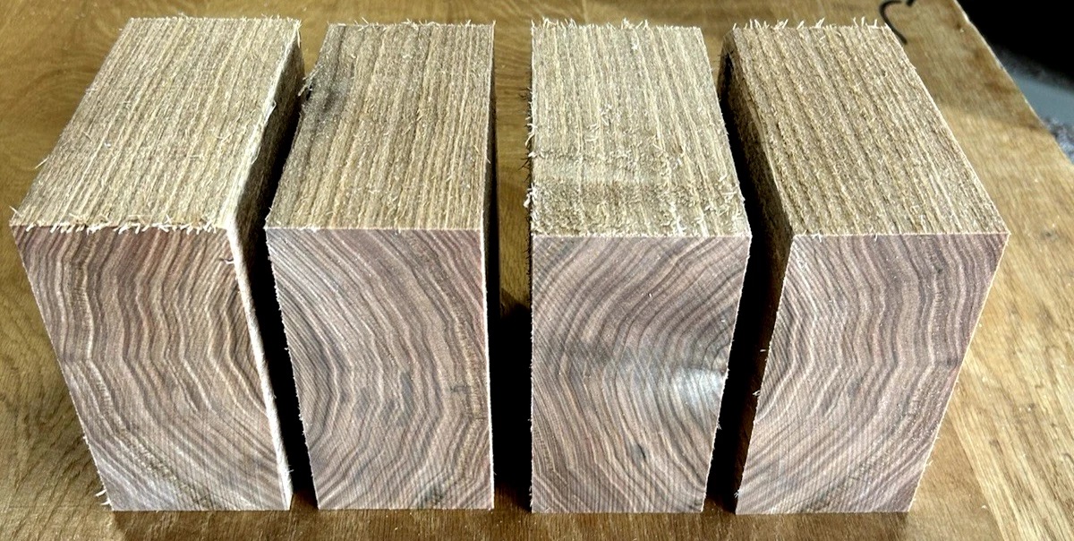 FOUR (4) BUTTERNUT BOWL BLANKS 6