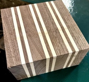 KILN DRIED WALNUT & MAPLE LAMINATED BOWL BLANKS 6
